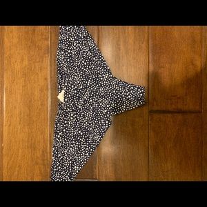 Roxy cheeky swimsuit bottom.